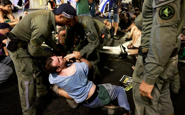 Israel strike protests
